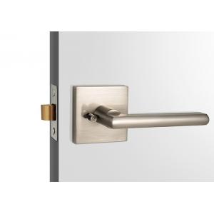 Tubular Key Lock Satin Nickel Solid Brass Cylinder With Zinc Alloy Cover