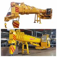 China Yellow Ship Mobile Harbour Crane 5T 10T Offshore Ship Deck Cranes on sale