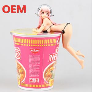 OEM Customized 3D Sexy Action Figures press-hand cup Beautiful Sexy Anime Girl Figure