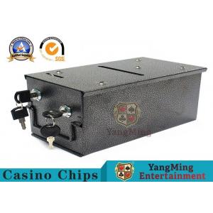 China Casino Baccarat Poker Table Top 8 Deck Metal Discard Holder Box Size 225*123*120mm supplier