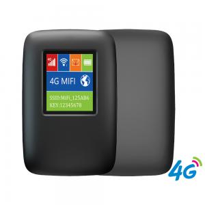 IEEE802.11 B / G /N MIFI Router with screen, sim card support . LTE 4G mifi router