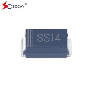 China SOCAY SS14A Schottky Barrier Diode VRRM 40V  VRMS 28V SMD SBD supplier
