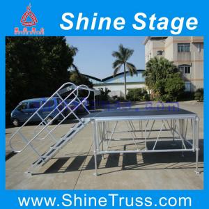 Adjustable Aluminum Flexible Plexiglass Stage for sale