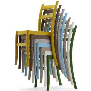 stackable plastic replica leisure chair furniture