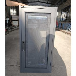 Swing Opening UPVC Casement Window Door Soundproof 108mm Thermal Break