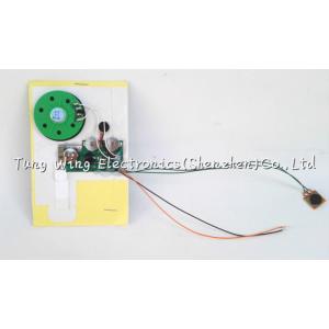 China Custom Voice Greeting Card Sound Module , recordable voice chip supplier