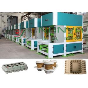 Pulp Molding Cup Holer 30KW Hot Press Forming Machine