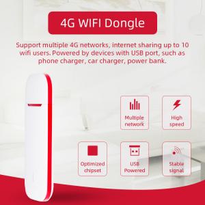 China 4G LTE 3G CPE WiFi Router USB 2.0 Wifi Hotspot Usb Dongle Wireless Modem supplier
