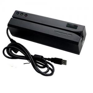 China Manual Swipe Magnetic Stripe Card Reader USB Interface Application Bank Book supplier