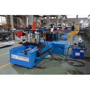 PLC control Rack Roll Forming Machine with High Speed Punching Press Machine
