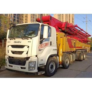 China New Sany 49M Truck-mounted Concrete Pump with Isuzu Chassis supplier