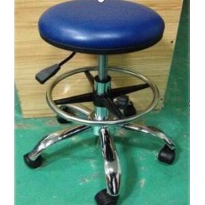 PU Leather Foam Anti Static Chair Ergonomic Task Stool For Electronics