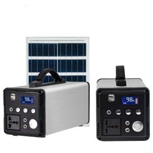 360WH Portable Solar Charging Station For Outdoor Emergency Power Supply