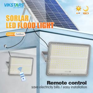 China Remote Control IP65 Solar Led Flood Lights Outdoor Waterproof 200w supplier