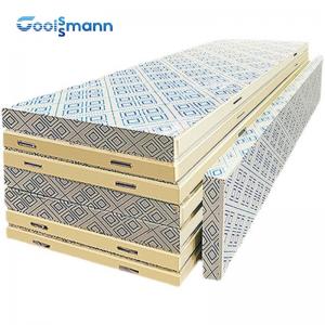 China Cold Storage PU Sandwich Panel , Warehouse Assembly Polyurethane Foam Board supplier