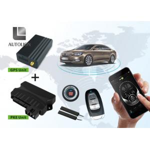 China Smart Remote Start And Keyless Entry System With GPS Fuction , PKE Push Button supplier