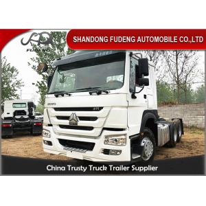 China Q345B Carbon Steel Second Hand 420HP Tractor Head Trucks supplier