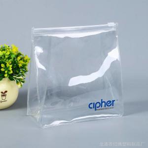 China Soft PVC Packaging Bags Transparent Color , Towel Package Bags Eco friendly supplier