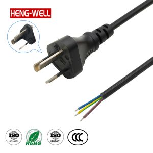 HENG-WELL CCC 3-Pin Power Cord Stripped 0.6M 1.5M 1.8M China Cords for Computer/Server/UPS in Electronics & Home Appliances