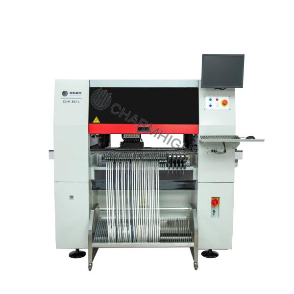 Visual Automatic Calibration CHM861 8 Heads 100 Feeder SMT Machine