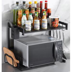 Stainless Steel Countertop Kitchen Rack , Microwave Oven Shelf Rack OEM ODM