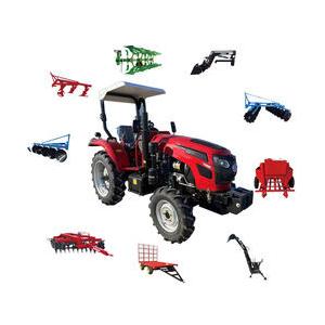100 HP Agricultural Tractor 14 Inch Ground Clearance 18.4-38 Tire Size