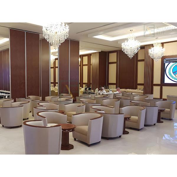 China 15mm MDF Magnesium Board 105mm Thickness Up to 6M Height Acoustic Partition Wall Movable Partition Wall wholesale