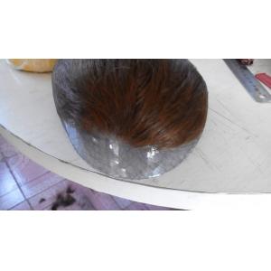 Natural Looking Invisible Knots Super Thin Skin Men Toupee 4-6 Inches Indian Hair