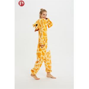 Wholesale Soft Flannel Fleece Funny Giraffee pajamas Mascot Costumes