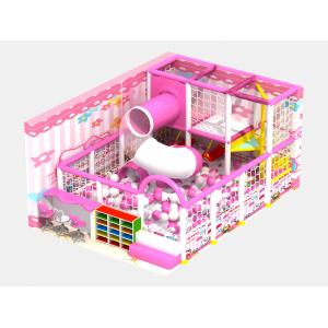 Candy House childrens soft play area , Anti crack indoor foam play structures