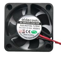 China Stable 3000Rpm 12 Volt DC Blower Fan , 40x40x10mm Brushless Computer Vent Fan on sale