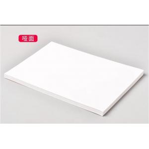 China Inkjet Matte Paper Inkjet Matte Photo Paper Adhesive Photo Paper White Glassine Liner supplier