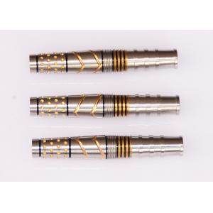 China 18.0g , 20.0g Soft Tip Tungsten 95% professional darts with Gold color and black painting supplier