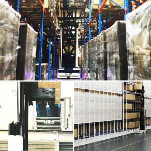 China VFR-CC,VNA Fork-type AMR,Very Narrow Aisle Fork-type Autonomous Mobile Robot CC for Warehouse Pallet Stacking And Handling wholesale