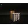 BOPP Materials Gold Tear Strip Tape For Cigarette Playing Cards Box Packaging