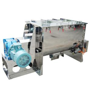 China Double Screw Ribbon Blender Mixer Dry Powder Mixing Machine For Chemicals supplier