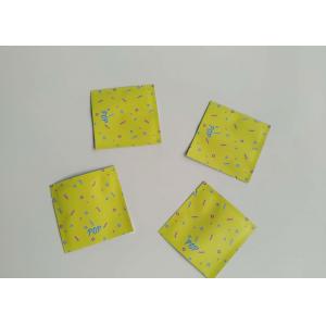 China Three Side Seal Plastic Pouches Packaging Aluminum Vitamin Pressed Powder Bag supplier