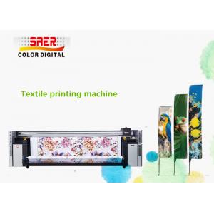 Digital Textile Printing Machine Flag Banner Polyester Fabric Inkjet Dye Sublimation Printer