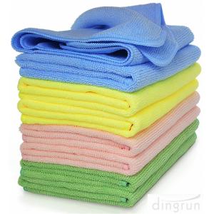 High Absorbent Microfiber Cleaning Cloths Towel For Kitchen Car Windows