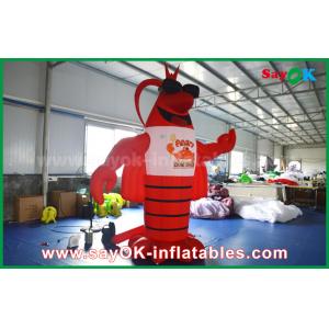 China Big Red Inflatable Lobster for Advertising Decoration / Giant Artificial Lobster Model supplier