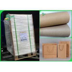 China Width 70×100cm Recycle Pulp 110gsm - 220gsm Kraft Liner Paper For Packing supplier