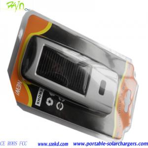 China 800mAh Lithium Emergency Solar Charger For Cell Phone, Digital Camera, PDA, MP3,MP4 supplier
