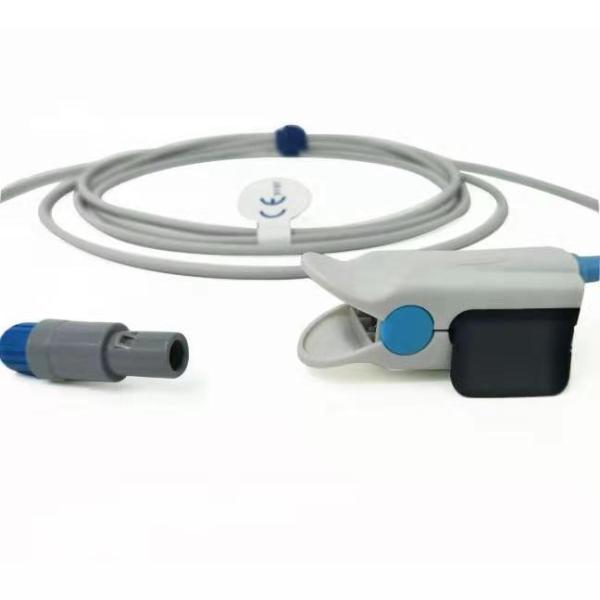 Mindray 6ピン 40度 再利用可能な大人用フィンガークリップ SpO2センサー Mindray MEC1000/1200/PM6000/7000/8000/9000 に対応