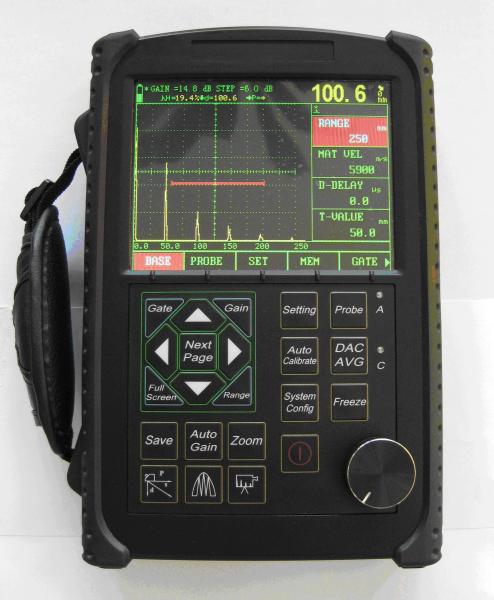 USB Memory Knob Portable Ultrasonic Flaw Detector in physics FD310 mini total 1kg with battery