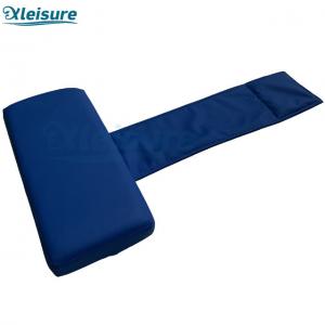 China Deluxe Weighted Soft Spa Pillow Cushion T Shape Super Spa Vinyl Movable Bath Pillow For Massage Spa supplier