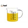 China 2 Cup 500ml Standard Measuring Cup With 50ml Black Intervals Scale Heat Resistant wholesale