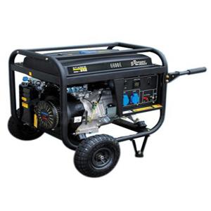 Air cooled 4 stroke small electric start portable generator for home use 6000 watt