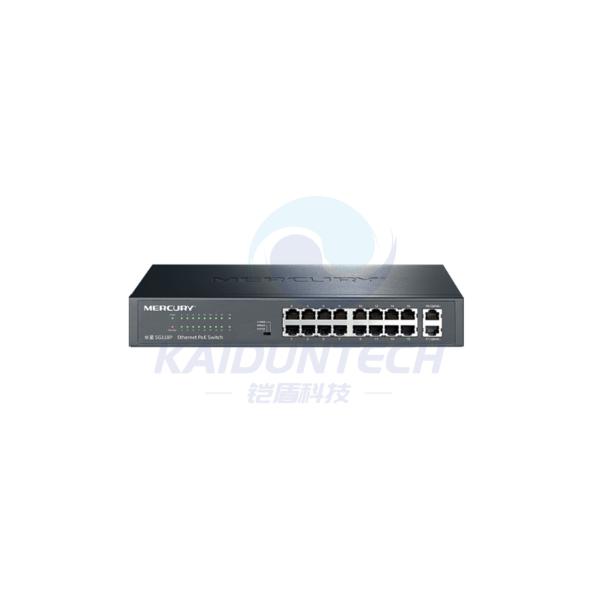 China セキュリティ監視 16 ポート PoE スイッチ 100M 1000M イーサネット ギガビット スイッチ wholesale
