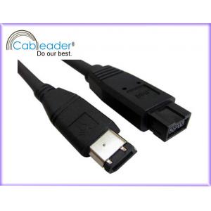 China High Performance IEEE 1394 Firewire cables A type Male to B Female supplier