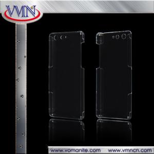 Factory custom,polycarbonate material glossy clear protect phone back case for Fujitsu arrows SV F-03H